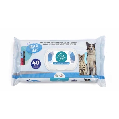 Picture of Leopet Cleansing Baby Fresh Wipes for Dogs & Cats